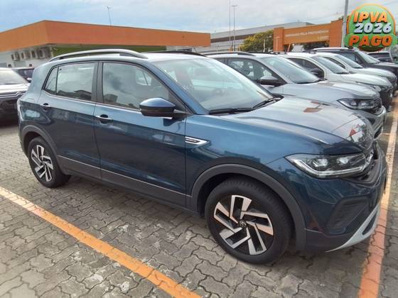 VOLKSWAGEN T-CROSS 1.0 200 TSI TOTAL FLEX COMFORTLINE AUTOMÁTICO VOLKSWAGEN T-CROSS 1.0 200 TSI TOTAL FLEX COMFORTLINE AUTOMÁTICO